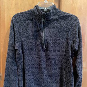 Eddie Bauer Quarter Zip Sweater / Sweatshirt